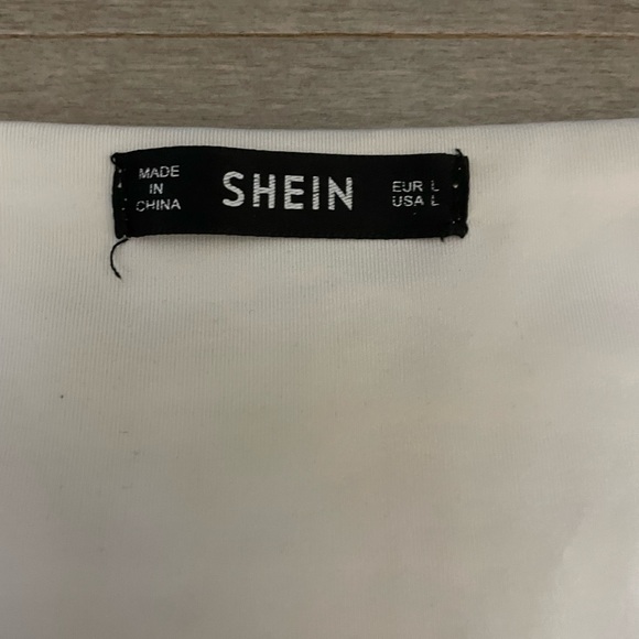 White cropped top. - Picture 3 of 3